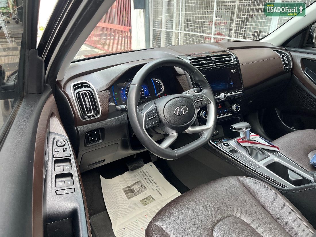 Hyundai Creta Platinum 1.0 Turbo Automático Flex 2022/2022 — foto 9 de 22