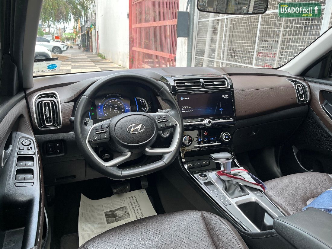 Hyundai Creta Platinum 1.0 Turbo Automático Flex 2022/2022 — foto 12 de 22