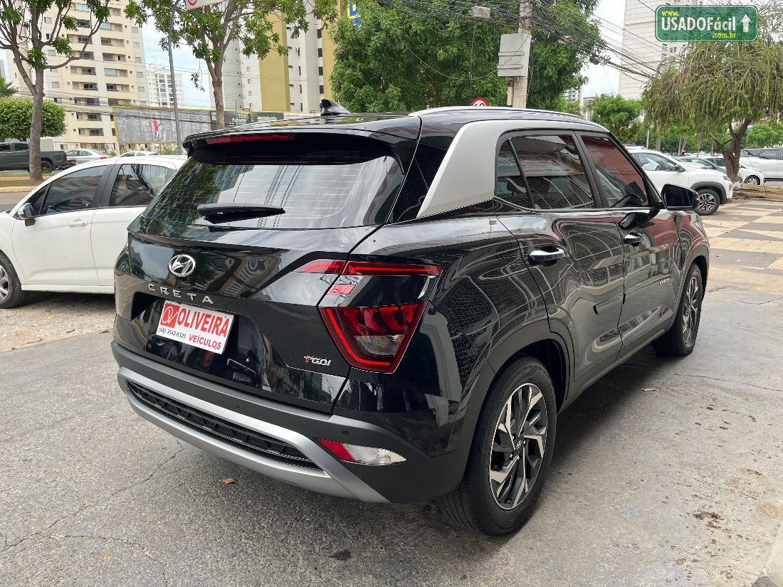Hyundai Creta Platinum 1.0 Turbo Automático Flex 2022/2022 — foto 5 de 22
