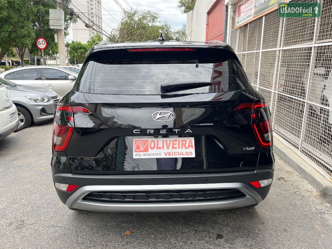 Hyundai Creta Platinum 1.0 Turbo Automático Flex 2022/2022 — foto 7 de 22