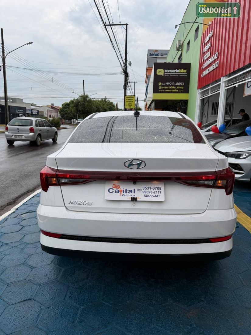 Hyundai HB20S Sedan Comfort 1.0 Mecânico Flex 2023/2024 — foto 9 de 11