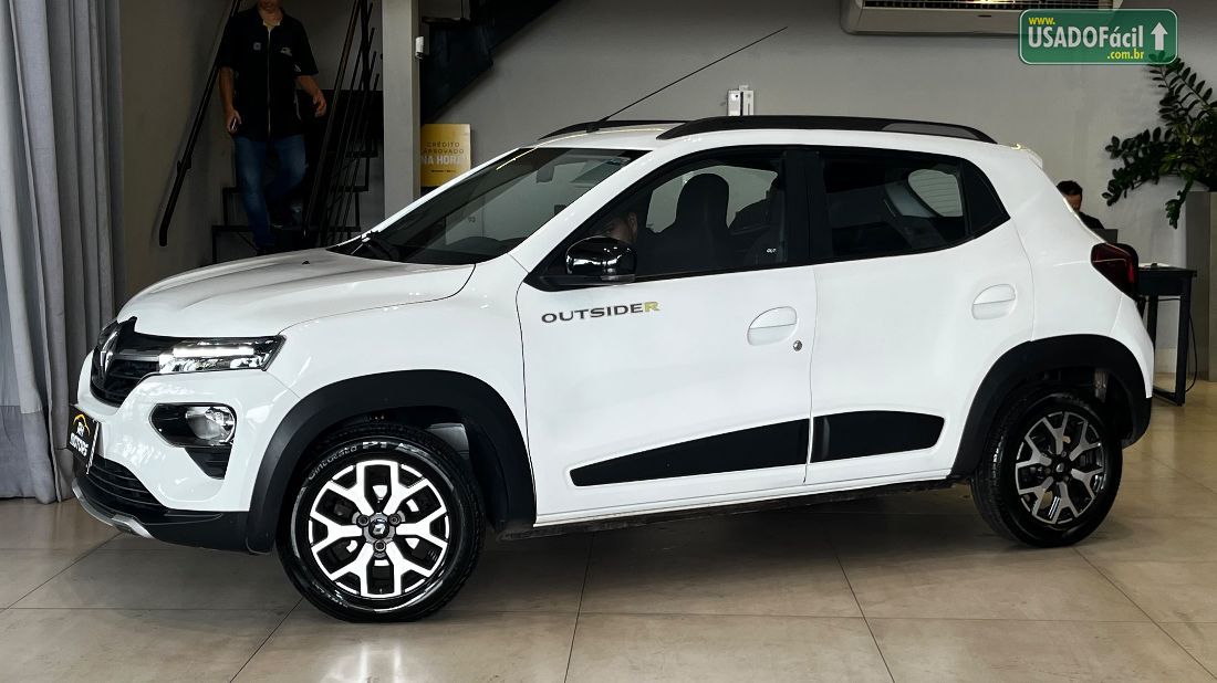 Renault Kwid Outsider 1.0 Mecânico Flex 2024/2025 — foto 3 de 13