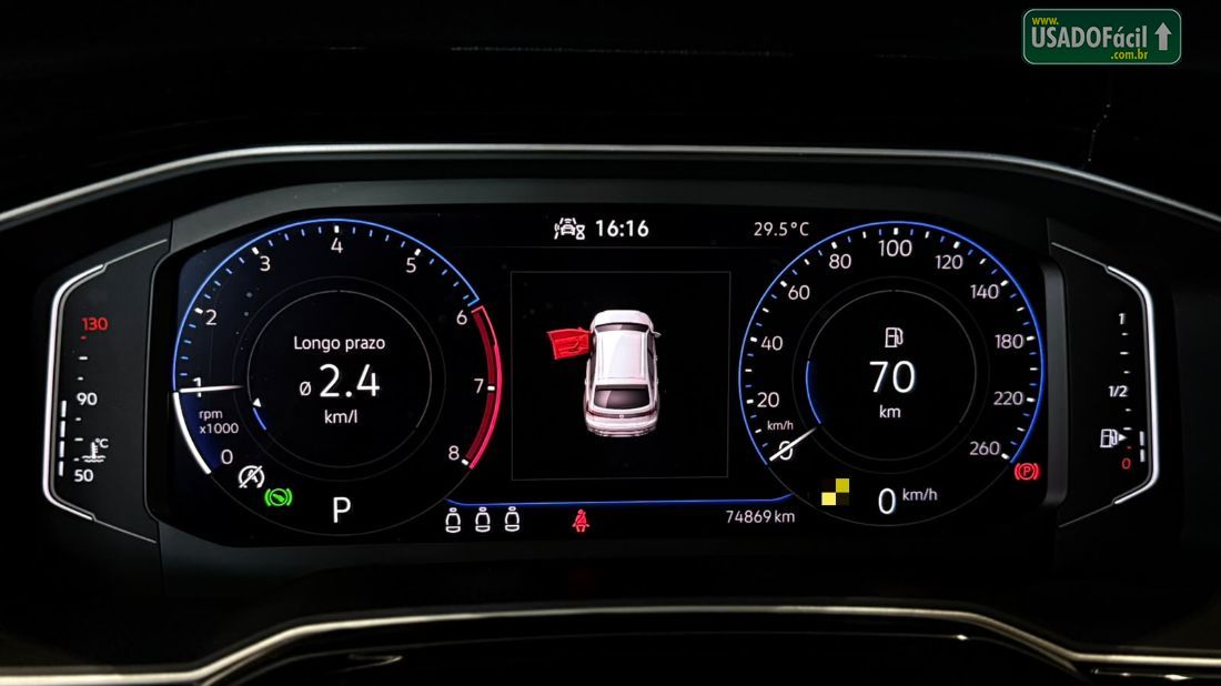 Volkswagen Nivus Highline 200 TSI Automático Flex 2022/2023 — foto 12 de 14