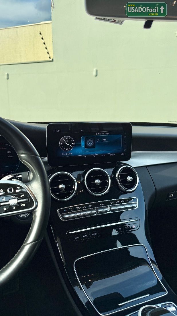 MERCEDES-BENZ Mercedes C-180 CGI Avantgarde 1.6 Turbo Automático Flex 2020/2020 — foto 10 de 17