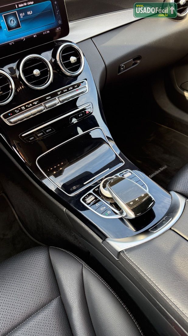 MERCEDES-BENZ Mercedes C-180 CGI Avantgarde 1.6 Turbo Automático Flex 2020/2020 — foto 11 de 17
