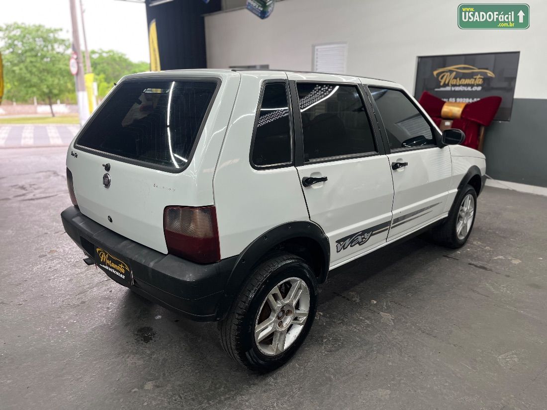 Fiat Uno Mille Way Celebration Economy Fire 1.0 Flex 4P 2010/2010 — foto 7 de 13