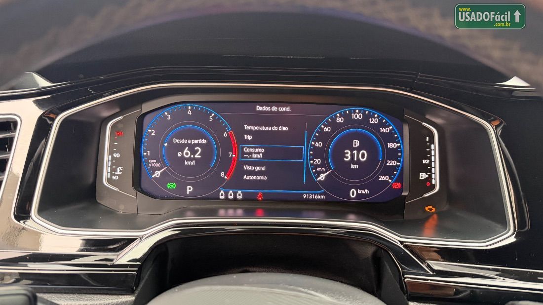 Volkswagen Nivus Highline 200 TSI Automático Flex 2020/2021 — foto 12 de 12