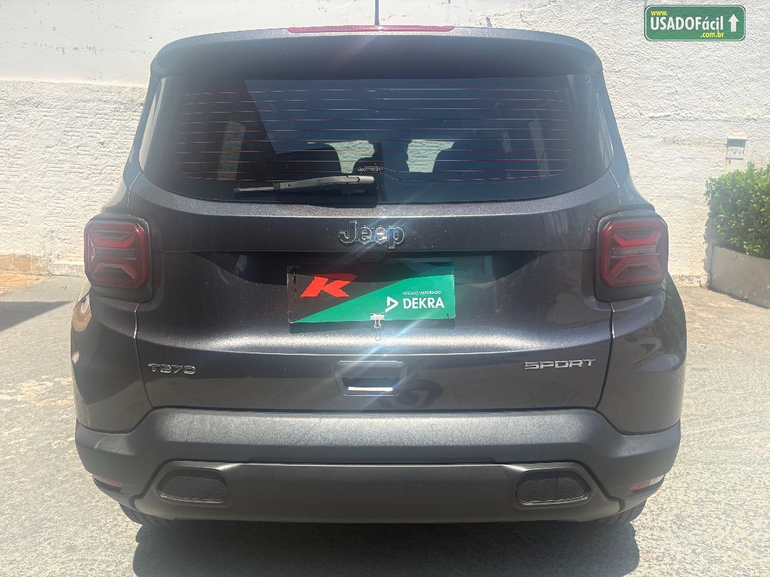Jeep Renegade Sport T270 1.3 Turbo 4x2 Automático Flex 2023/2024 — foto 10 de 24