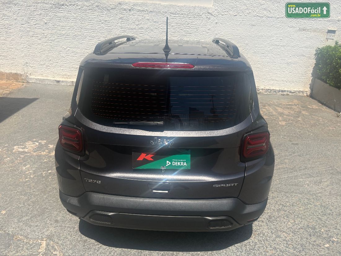 Jeep Renegade Sport T270 1.3 Turbo 4x2 Automático Flex 2023/2024 — foto 11 de 24