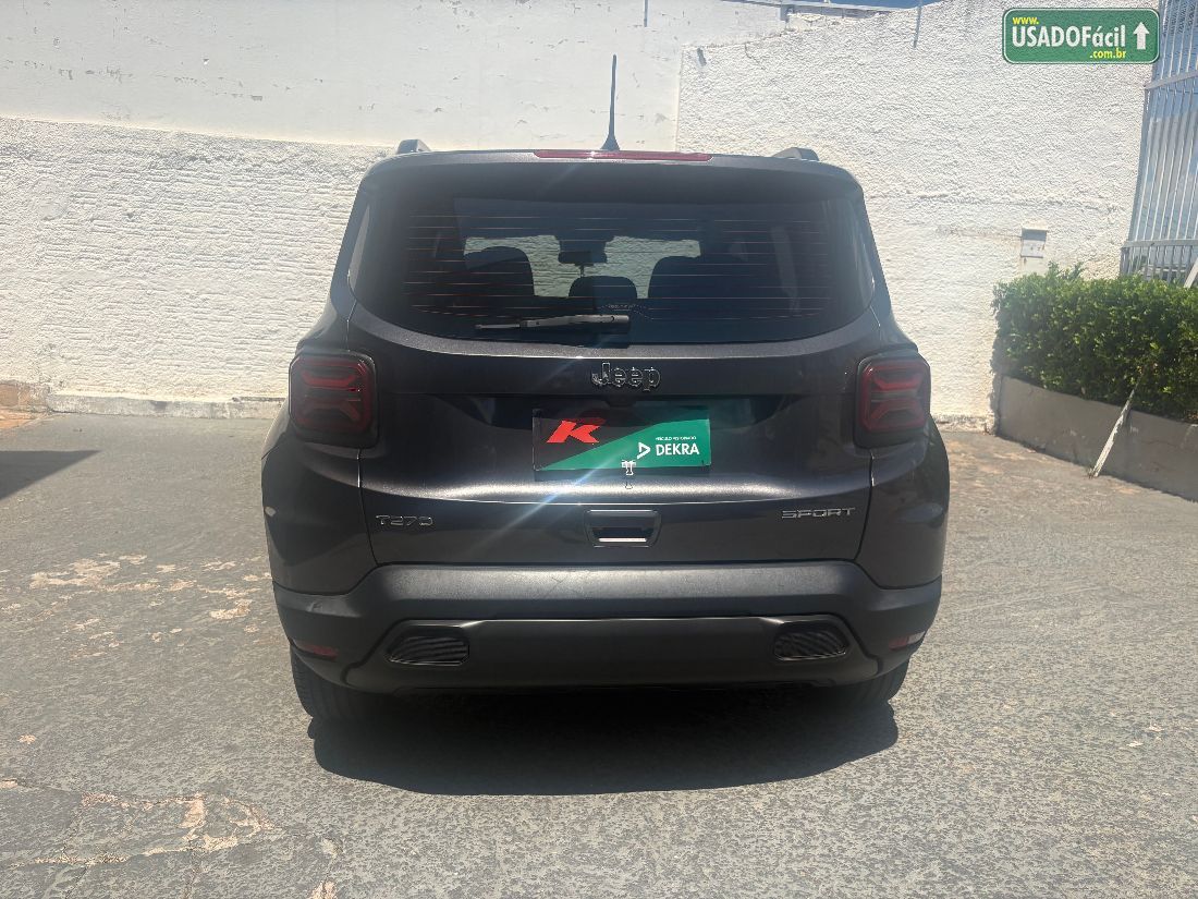 Jeep Renegade Sport T270 1.3 Turbo 4x2 Automático Flex 2023/2024 — foto 9 de 24