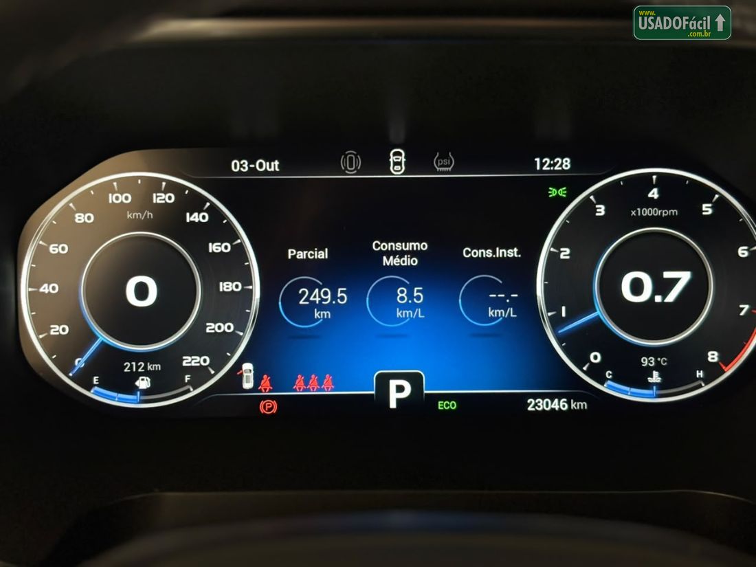 CAOA CHERY Tiggo 7 Sport 1.5 Turbo 16V Automático Flex 2024/2025 — foto 3 de 10