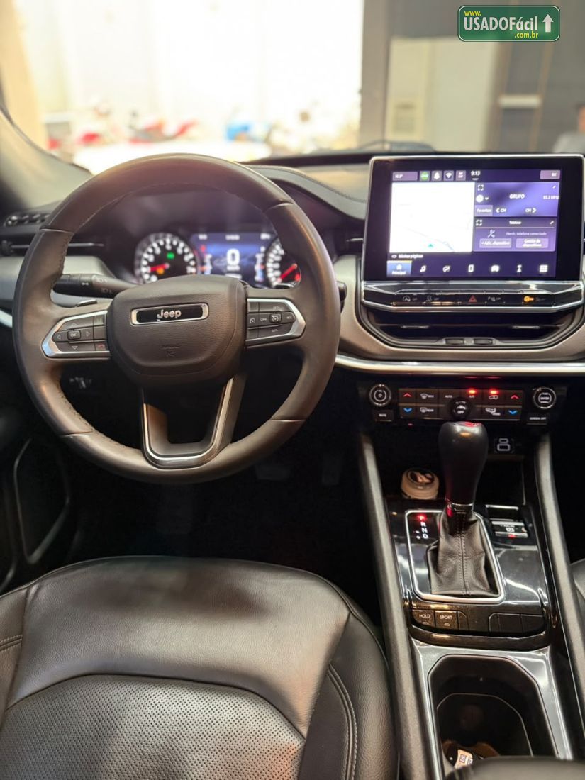 Jeep Compass Longitude T270 1.3 Turbo 4x2 Automático Flex 2021/2022 — foto 12 de 18
