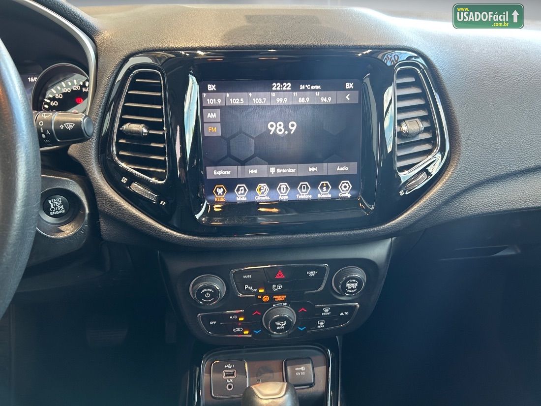 Jeep Compass Limited 2.0 4x2 Automático Flex 2019/2019 — foto 11 de 13