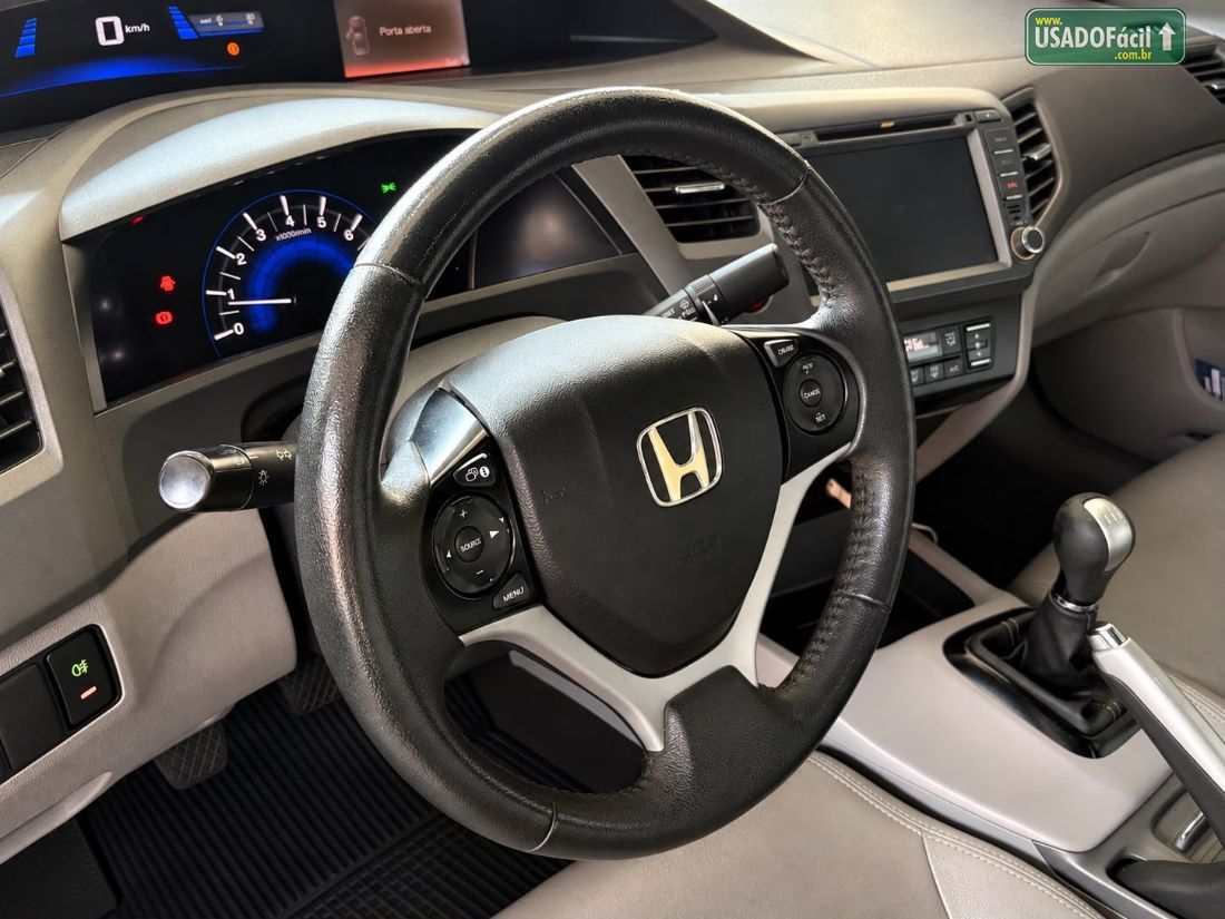 Honda Civic Sedan LXL 1.8 Mecânico Flex 2012/2012 — foto 8 de 14