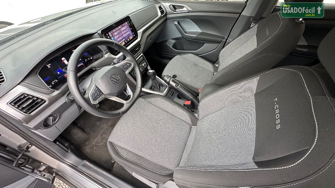 Volkswagen T-Cross 200 TSI 1.0 Automático Flex 2024/2025 — foto 5 de 6