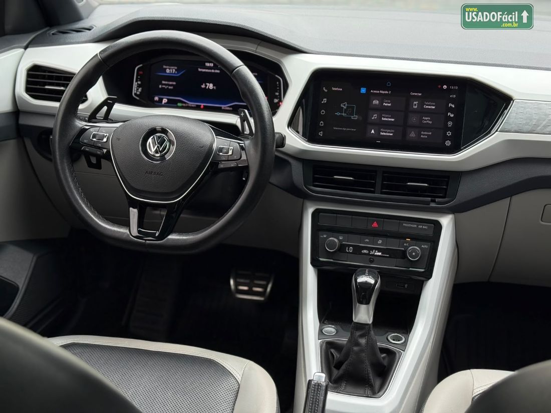 Volkswagen T-Cross Highline 250 TSI 1.4 Automático Flex 2021/2021 — foto 14 de 24