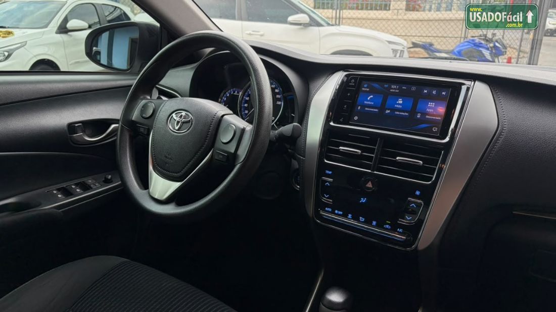 Toyota Yaris Sedan XL Plus Connect 1.5 Automático Flex 2019/2020 — foto 11 de 12