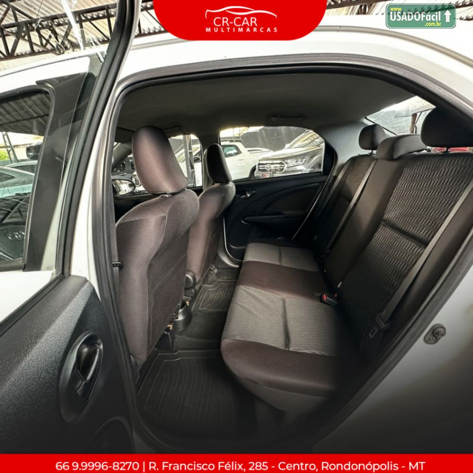 Toyota Etios Sedan X Plus 1.5 Mecânico Flex 2019/2019 — foto 10 de 14