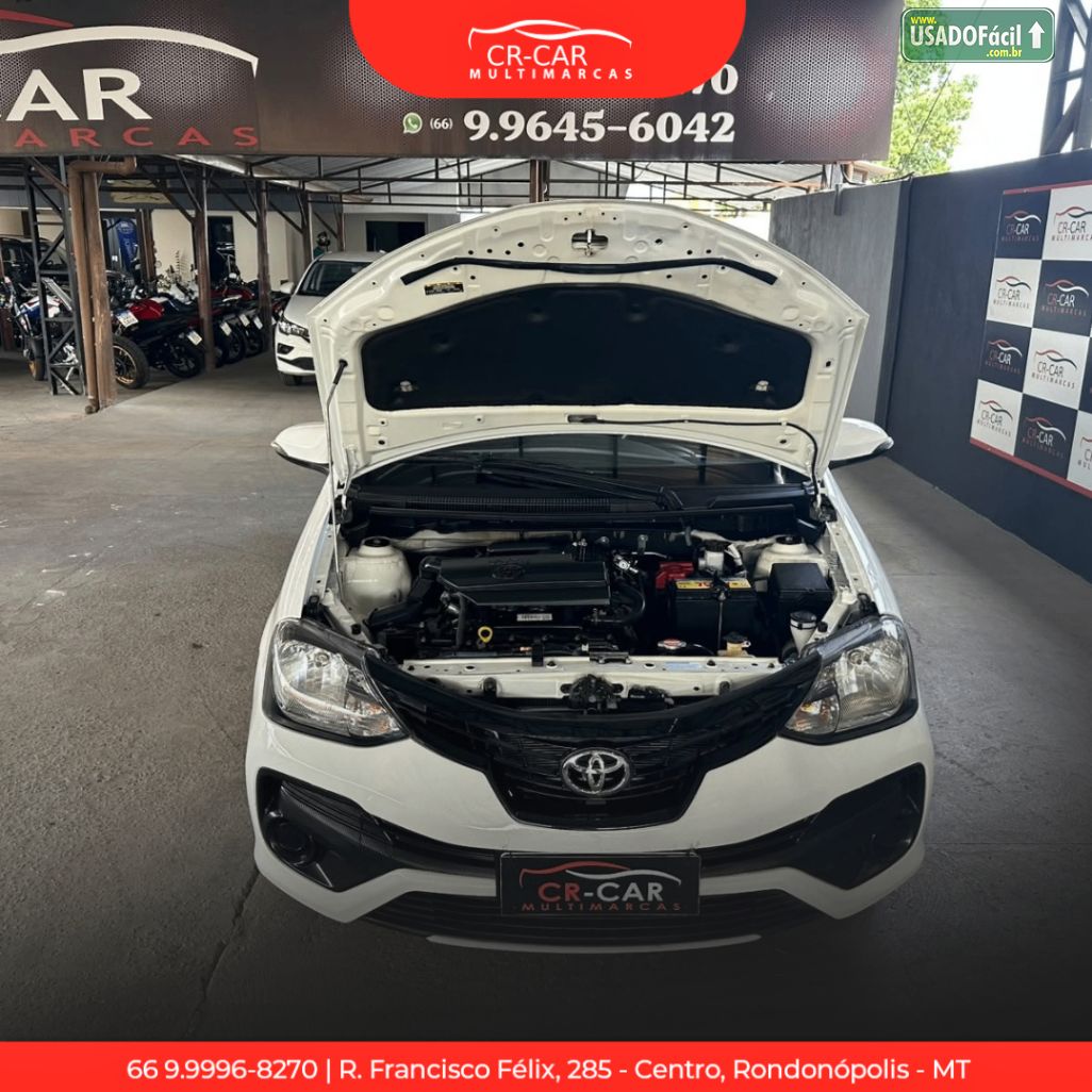 Toyota Etios Sedan X Plus 1.5 Mecânico Flex 2019/2019 — foto 12 de 14