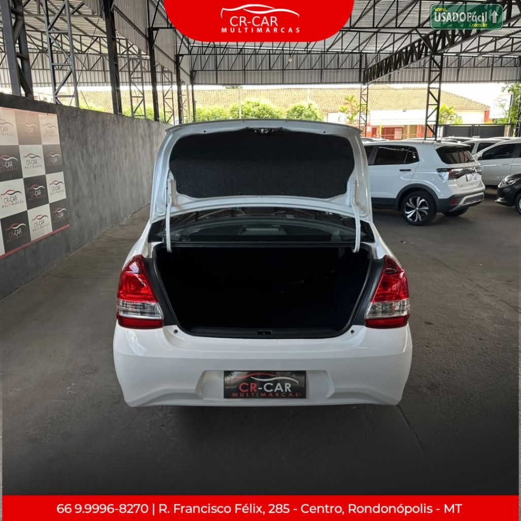 Toyota Etios Sedan X Plus 1.5 Mecânico Flex 2019/2019 — foto 14 de 14