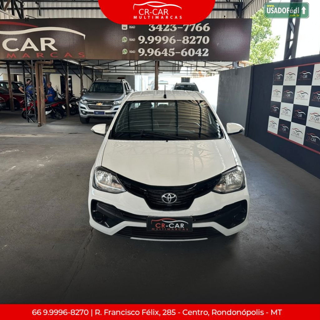 Toyota Etios Sedan X Plus 1.5 Mecânico Flex 2019/2019 — foto 2 de 14