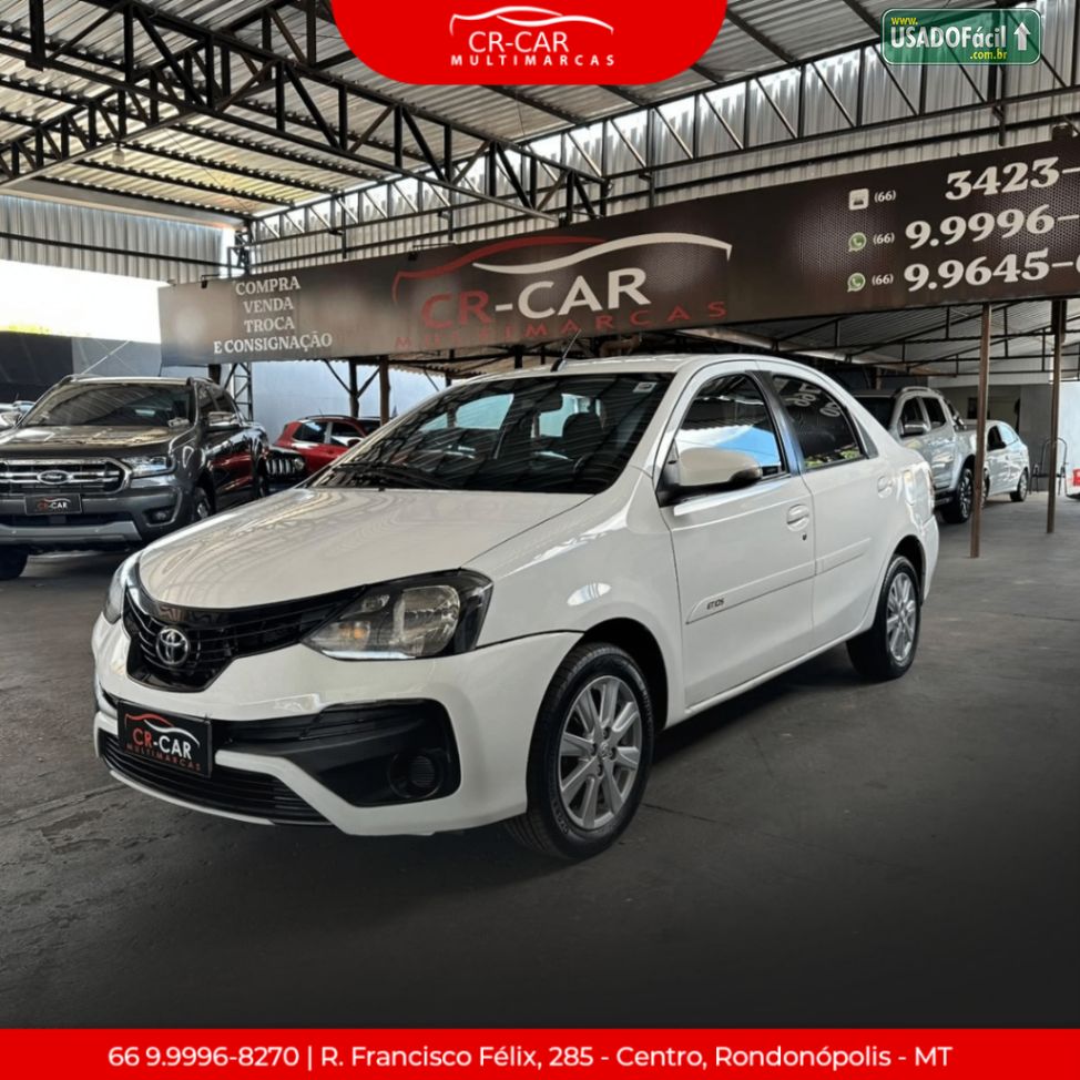 Toyota Etios Sedan X Plus 1.5 Mecânico Flex 2019/2019 — foto 3 de 14