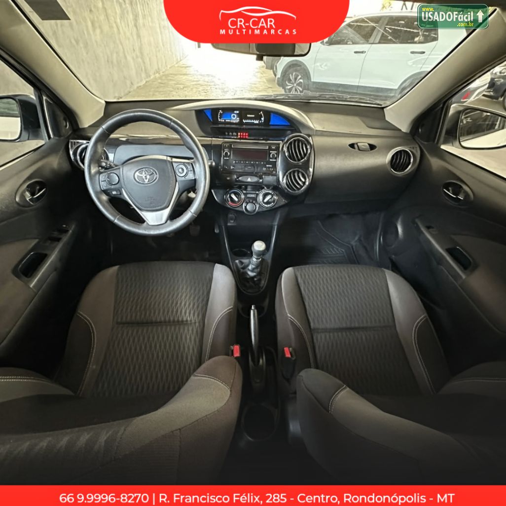 Toyota Etios Sedan X Plus 1.5 Mecânico Flex 2019/2019 — foto 9 de 14