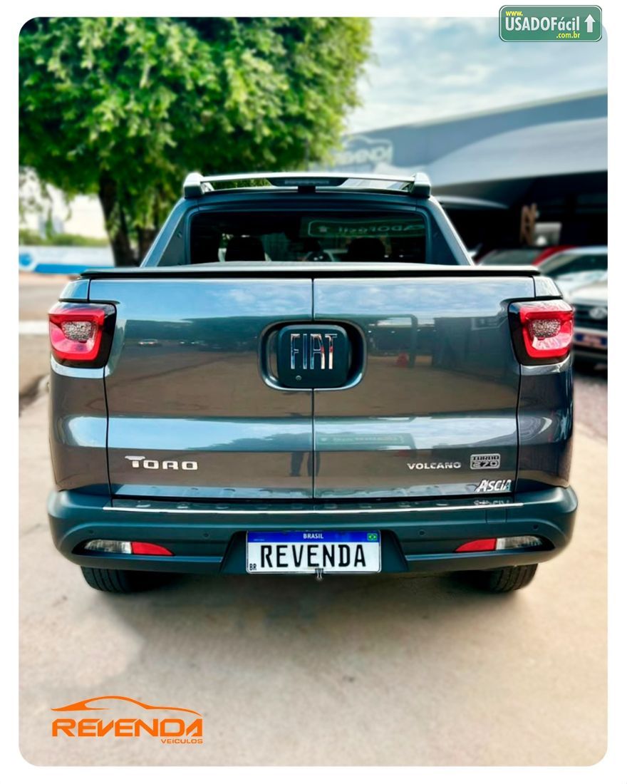 Fiat Toro Volcano 1.3 T270 4x2 Automático Flex 2024/2025 — foto 10 de 13