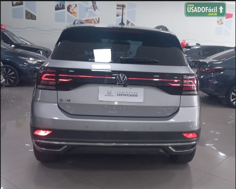 Volkswagen T-Cross Comfortline 200 TSI 1.0 Automático Flex 2023/2024 — foto 4 de 12
