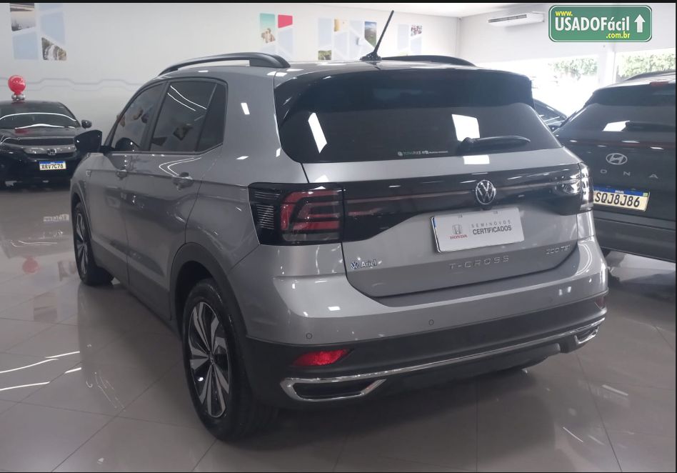 Volkswagen T-Cross Comfortline 200 TSI 1.0 Automático Flex 2023/2024 — foto 6 de 12
