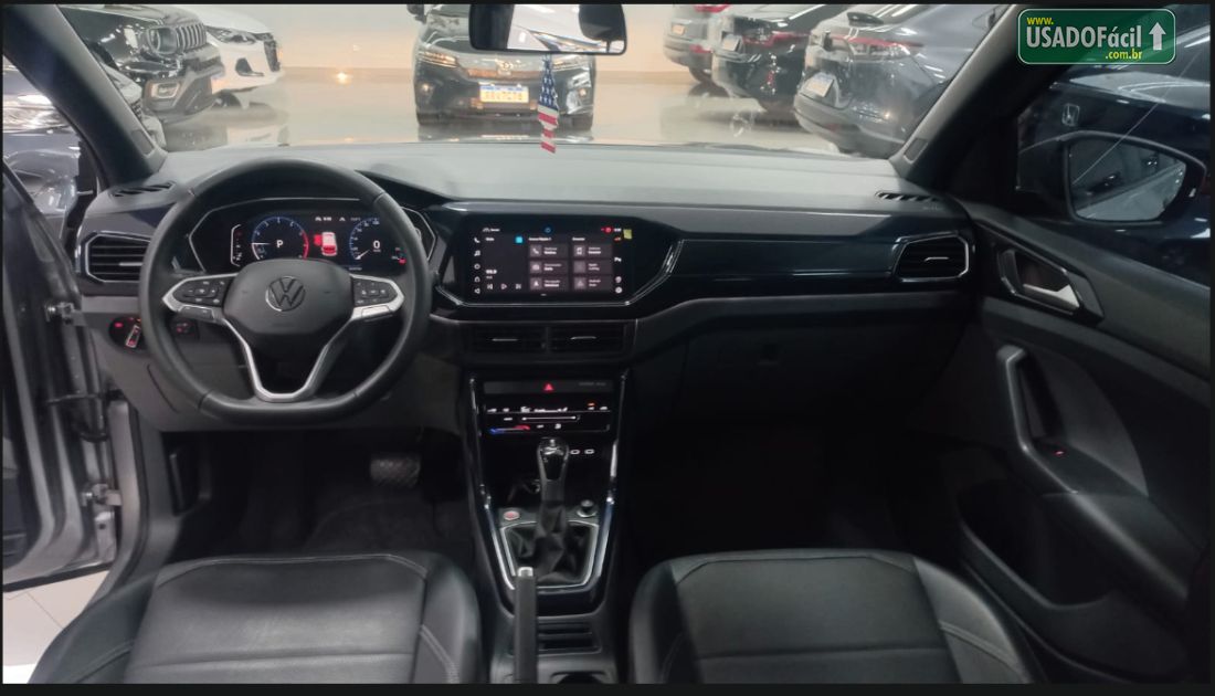 Volkswagen T-Cross Comfortline 200 TSI 1.0 Automático Flex 2023/2024 — foto 9 de 12