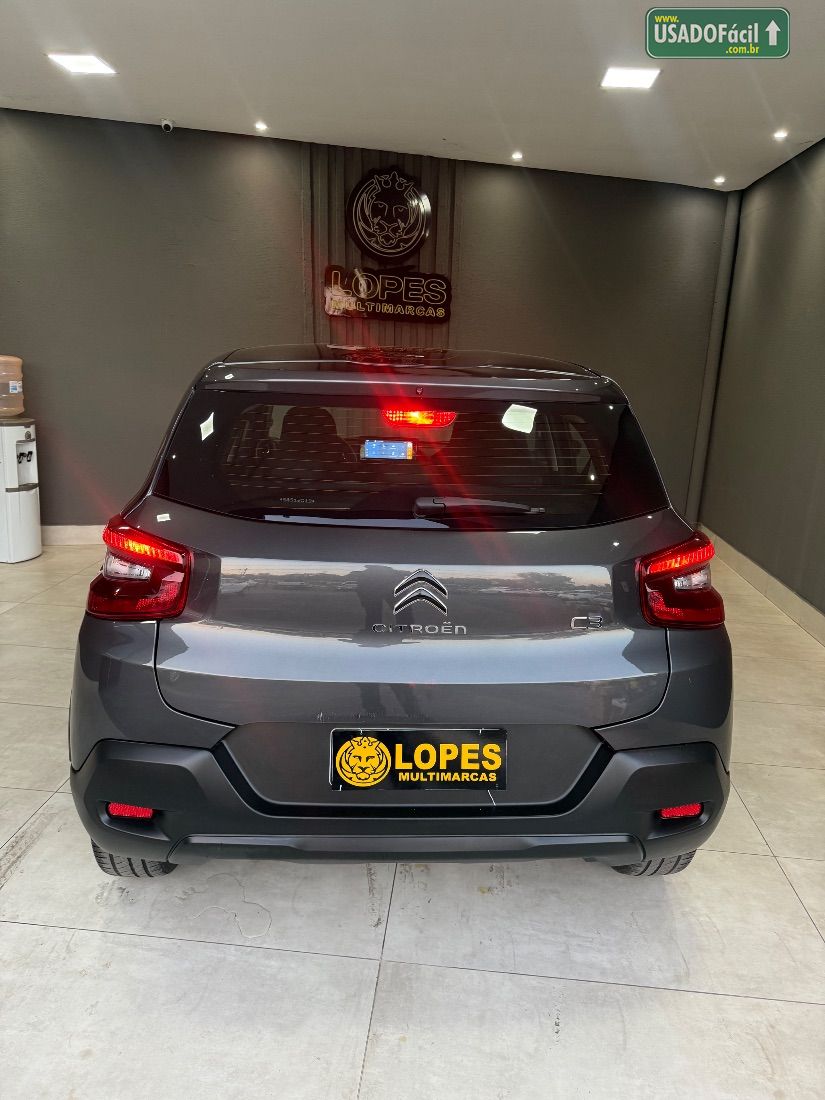 Citroen C3 Live Pack 1.0 Mecânico Flex 5P 2024/2025 — foto 10 de 14