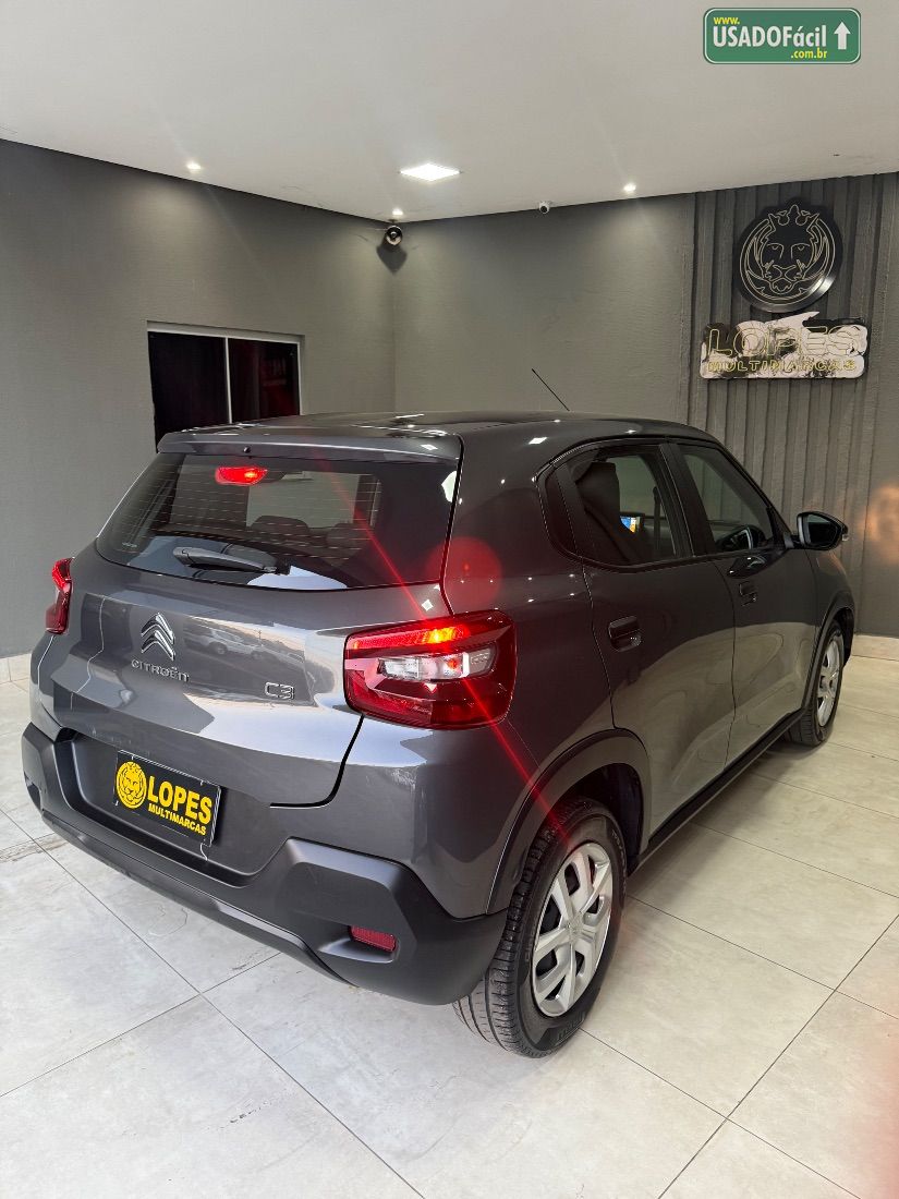 Citroen C3 Live Pack 1.0 Mecânico Flex 5P 2024/2025 — foto 7 de 14