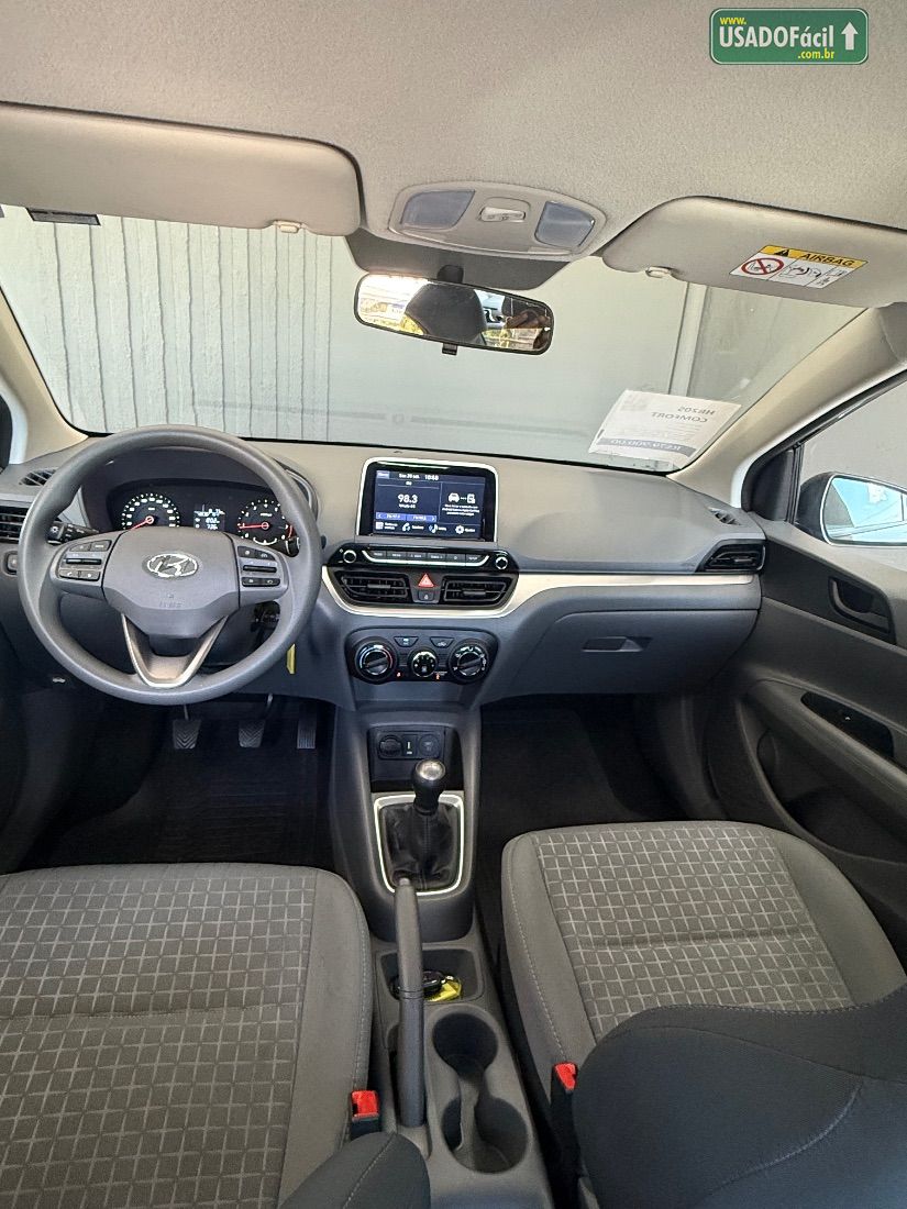 Hyundai HB20S Sedan Comfort Plus 1.0 Mecânico Flex 2024/2025 — foto 7 de 14