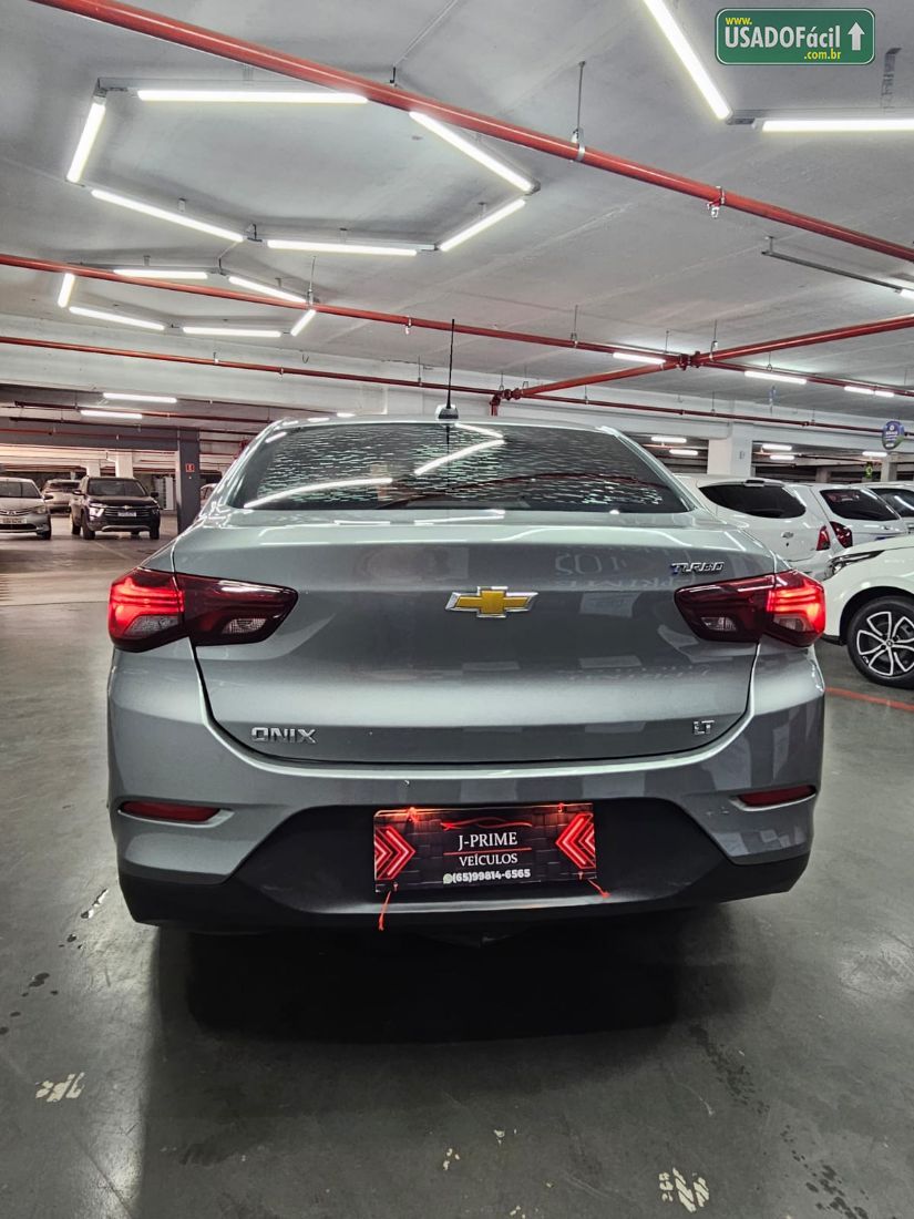 CHEVROLET/GM Onix Sedan Plus LT 1.0 Mecânico Flex 2023/2024 — foto 3 de 12