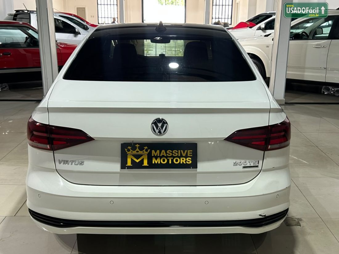 Volkswagen Virtus Comfortline 200 TSI Automático Flex 2018/2018 — foto 5 de 25