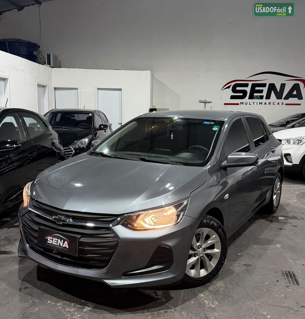 CHEVROLET/GM Onix Hatch LT 1.0 Turbo Mecânico Flex 2020/2021 — foto 3 de 8