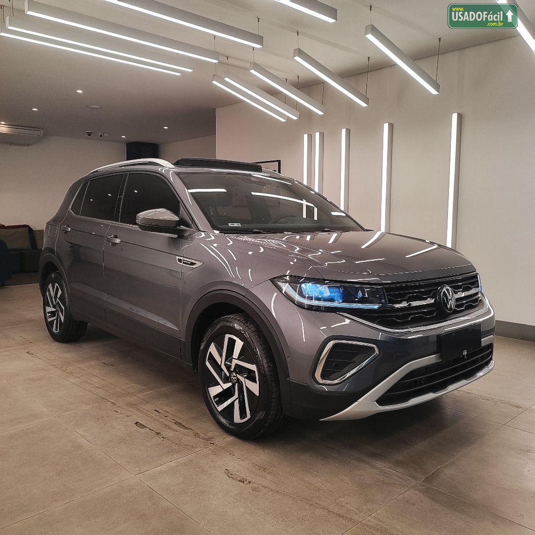 Volkswagen T-Cross Highline 250 TSI 1.4 Automático Flex 2024/2025 — foto 3 de 12