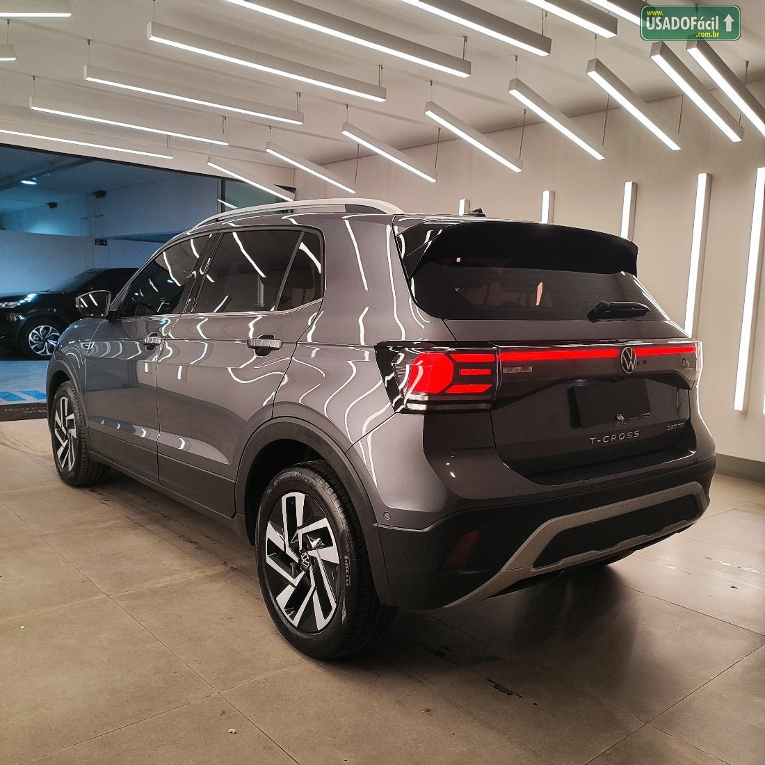 Volkswagen T-Cross Highline 250 TSI 1.4 Automático Flex 2024/2025 — foto 4 de 12