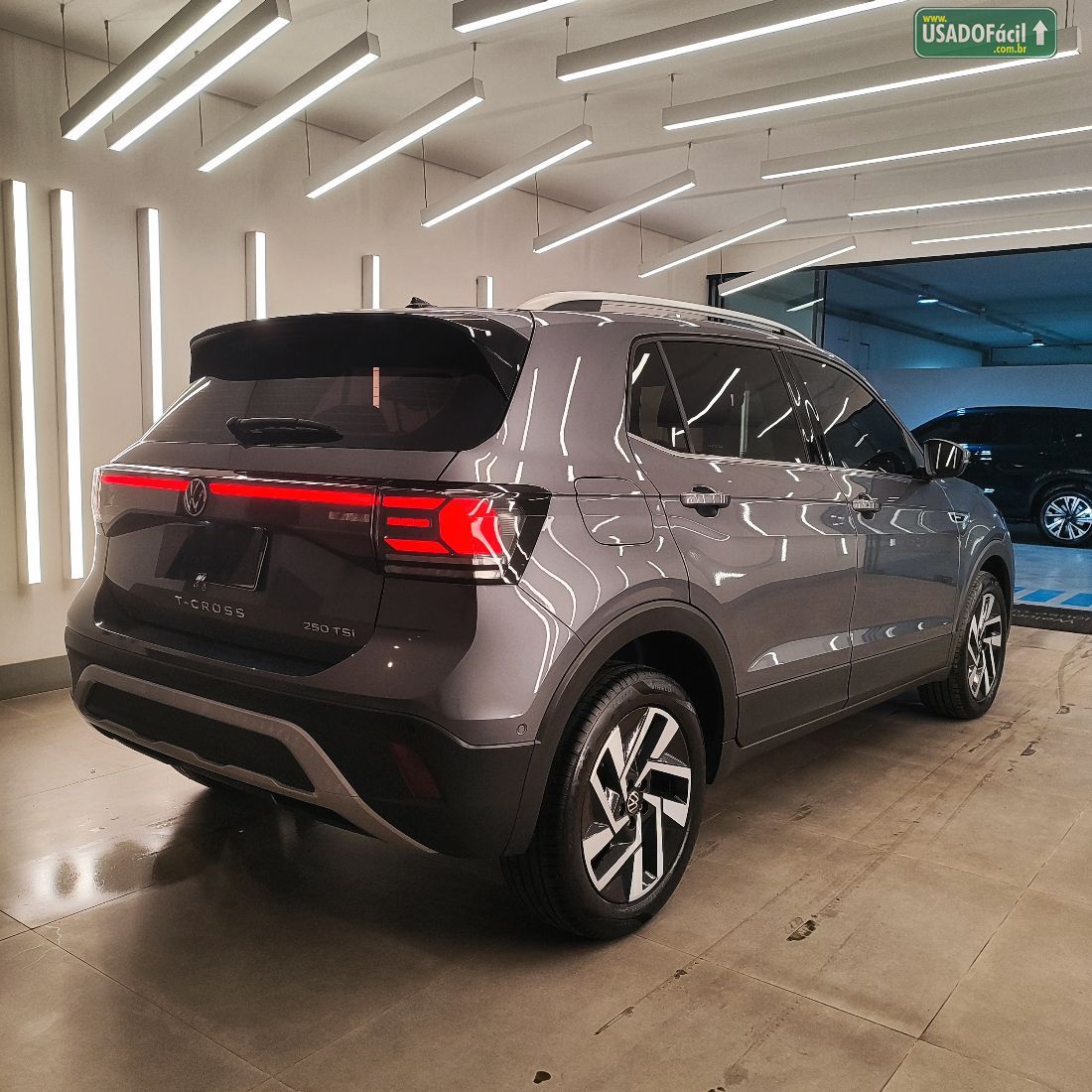 Volkswagen T-Cross Highline 250 TSI 1.4 Automático Flex 2024/2025 — foto 6 de 12