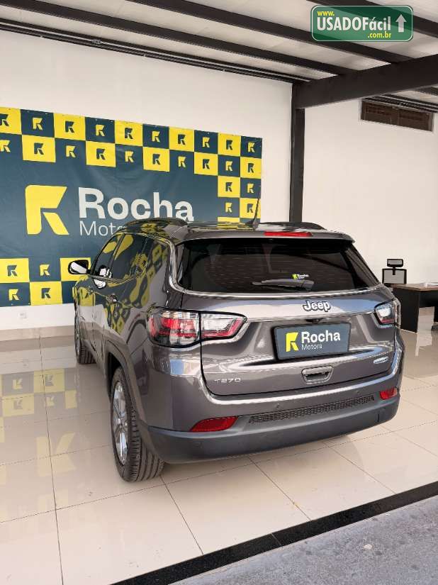 Jeep Compass Longitude T270 1.3 Turbo 4x2 Automático Flex 2023/2023 — foto 8 de 17