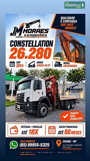 volks 26-280 E Constel. 6x4 2p MUNCK 40.5T ARGOS