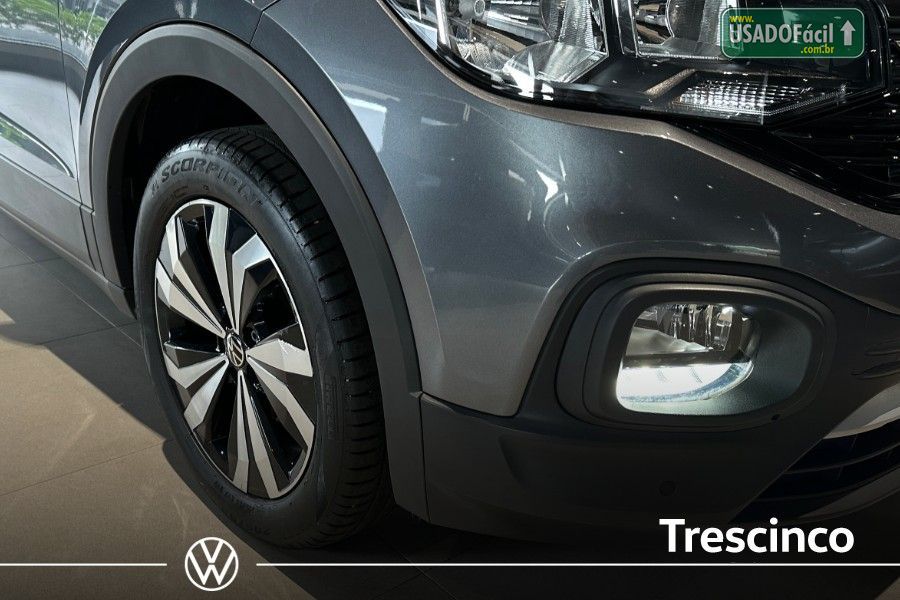 Volkswagen T-Cross Comfortline 200 TSI 1.0 Automático Flex 2023/2023 — foto 3 de 7