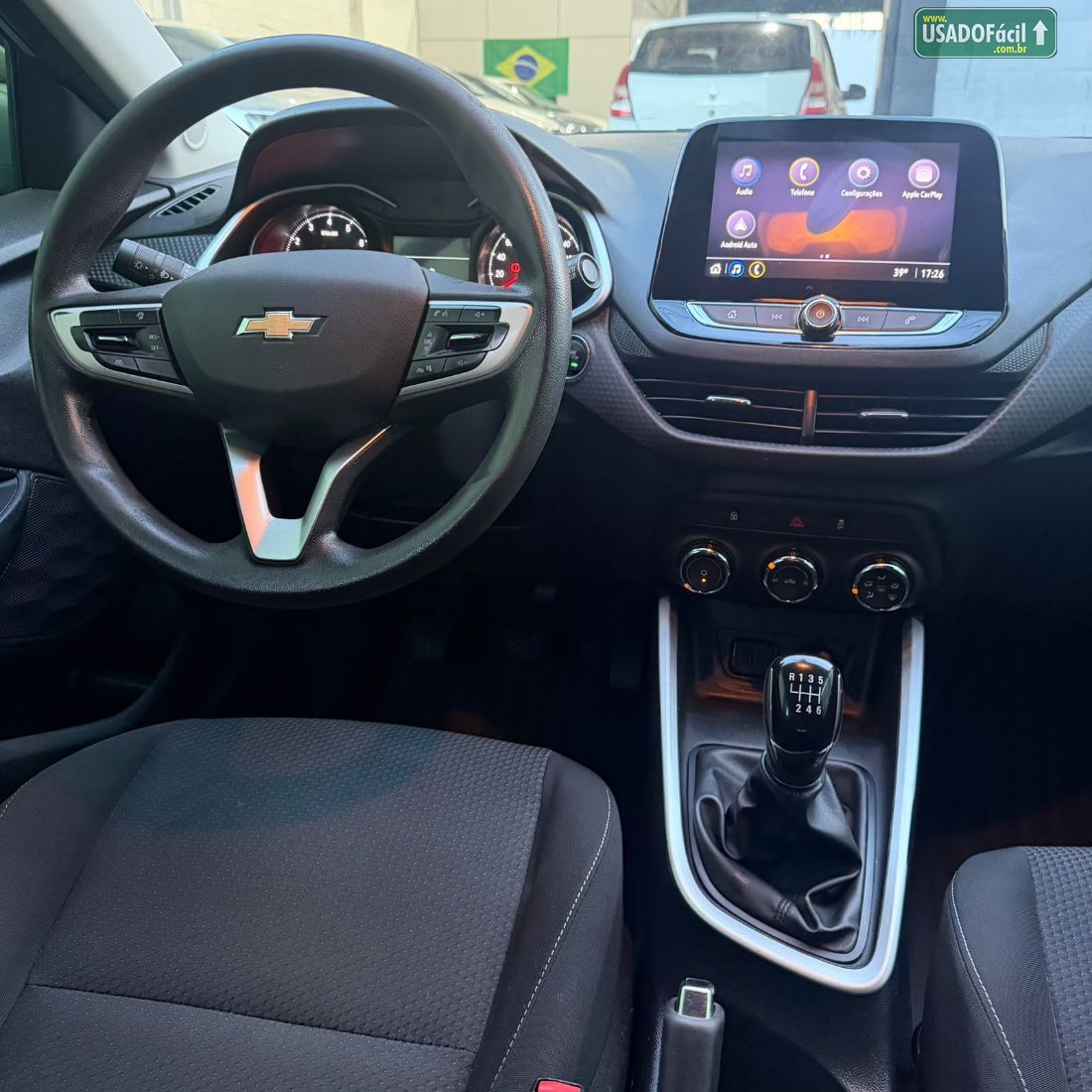 CHEVROLET/GM Onix Hatch LT 1.0 Mecânico Flex 2021/2022 — foto 6 de 9