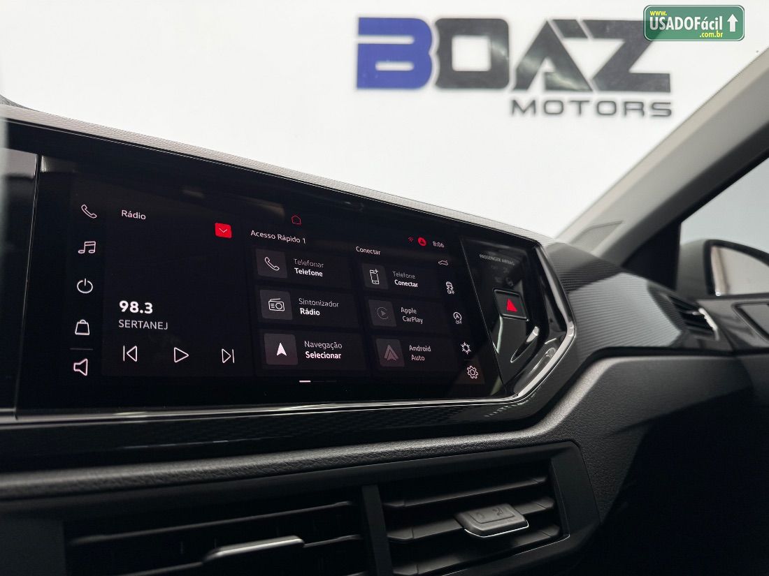 Volkswagen Virtus Comfortline 200 TSI Automático Flex 2023/2024 — foto 11 de 13