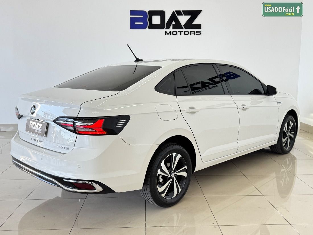 Volkswagen Virtus Comfortline 200 TSI Automático Flex 2023/2024 — foto 4 de 13