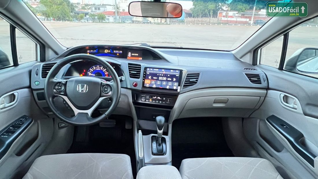 Honda Civic Sedan LXS 1.8 Automático Flex 2013/2014 — foto 10 de 11