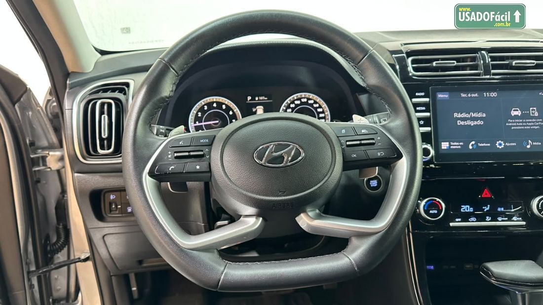 Hyundai Creta Limited 1.0 Turbo Automático Flex 2022/2023 — foto 11 de 24