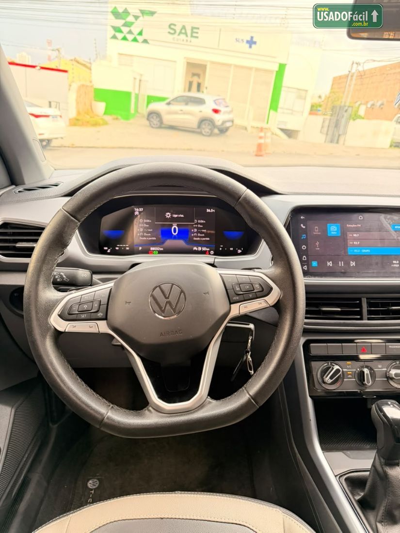 Volkswagen T-Cross 200 TSI 1.0 Automático Flex 2022/2022 — foto 10 de 10
