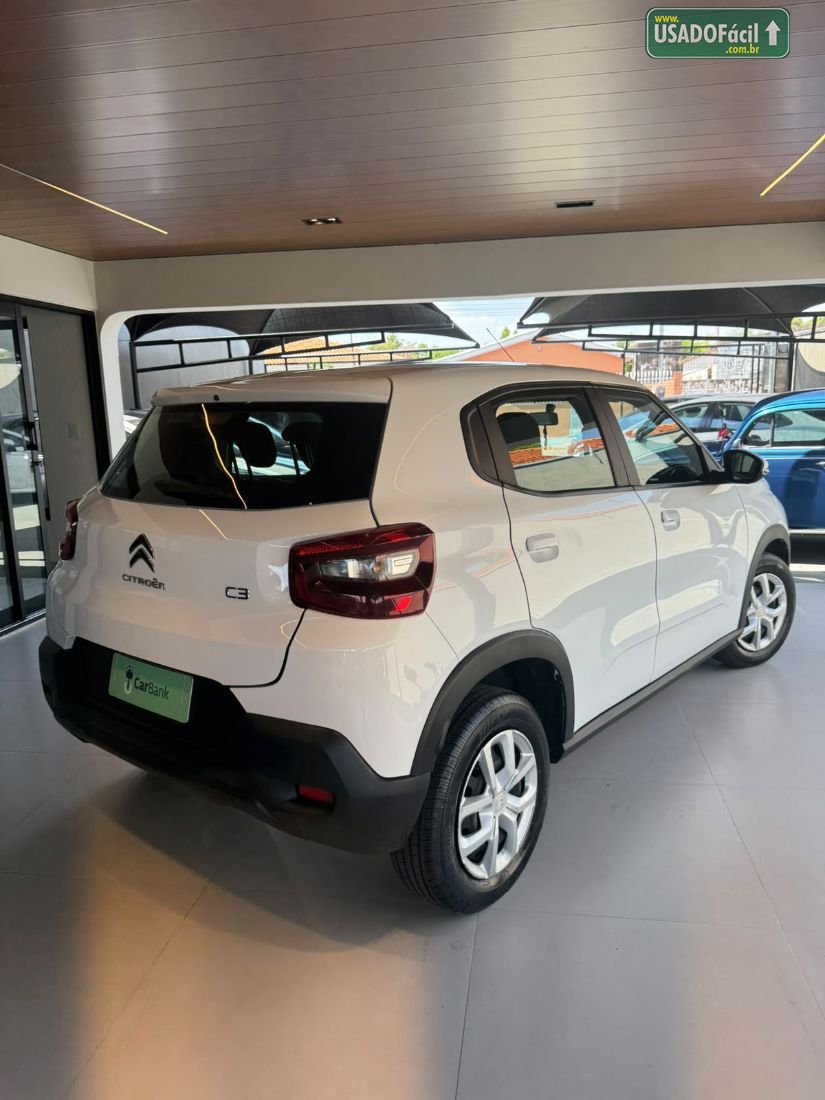 Citroen C3 Live Pack 1.0 Mecânico Flex 5P 2023/2024 — foto 4 de 6